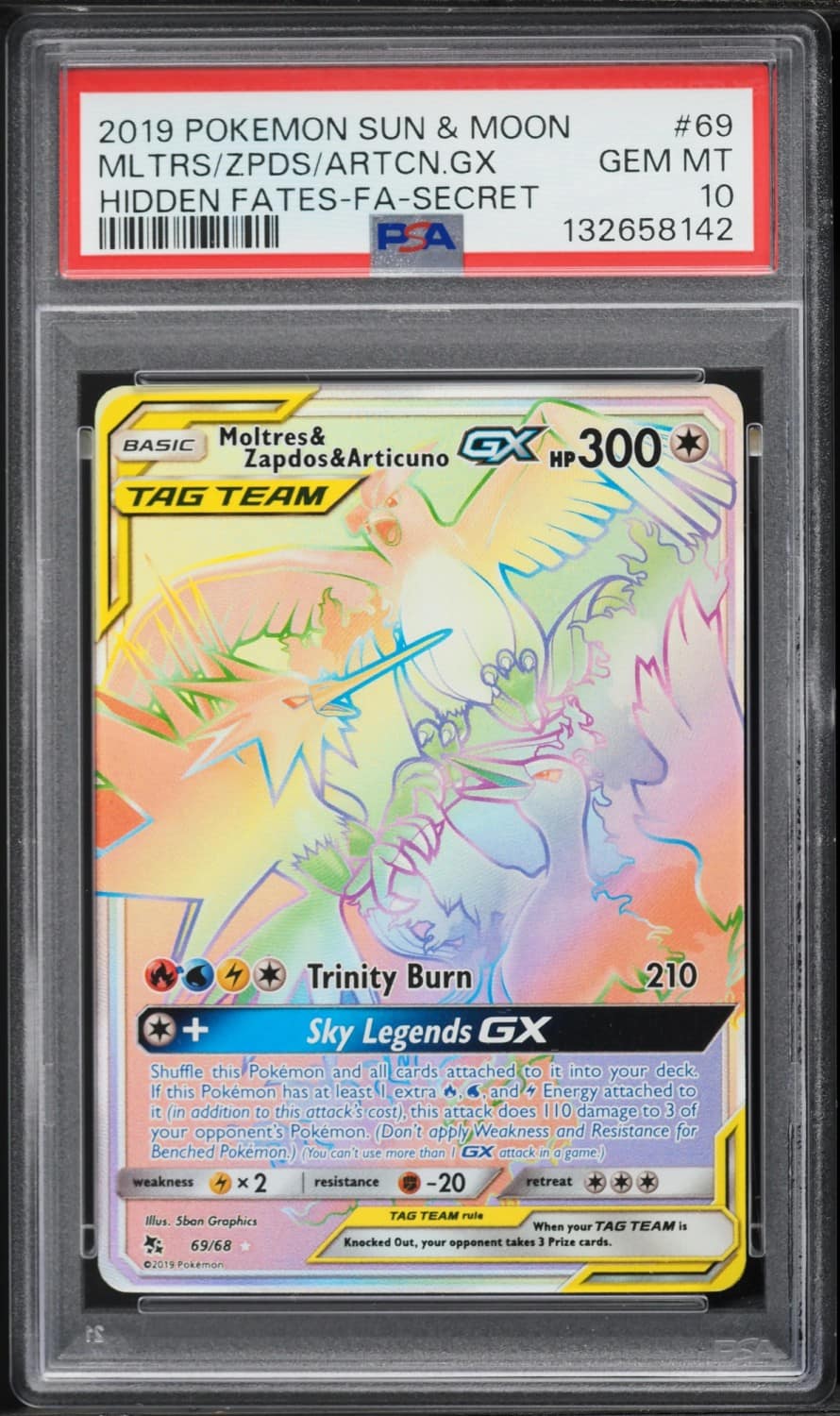 Moltres & Zapdos & Articuno Gx