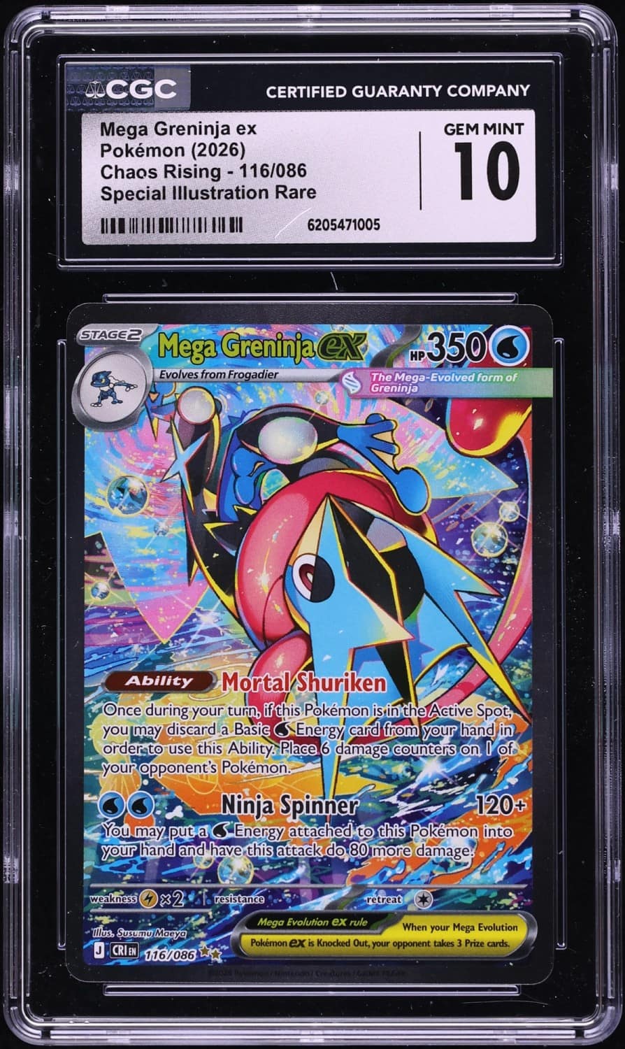 Mega Greninja Ex