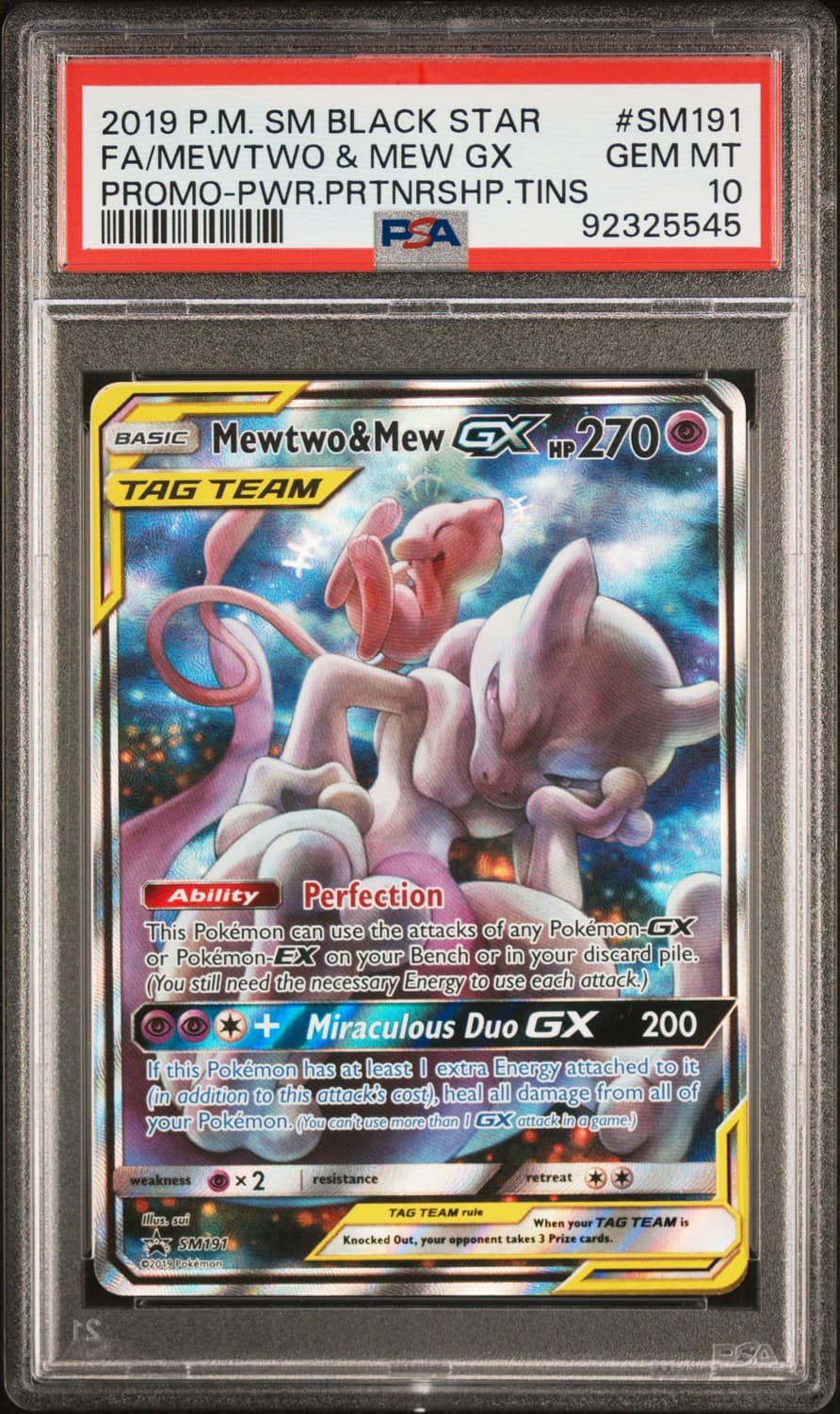Mewtwo & Mew Gx