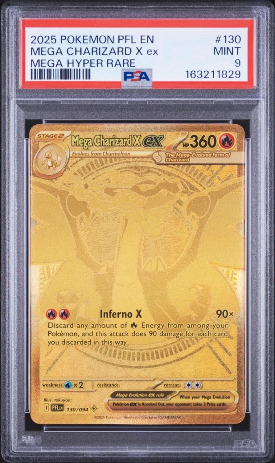 Mega Charizard X Ex