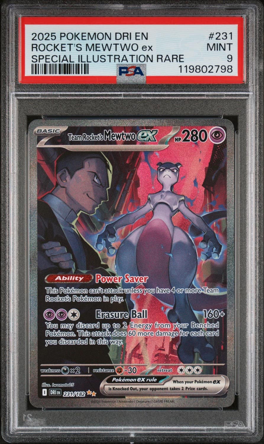 Rocket'S Mewtwo Ex