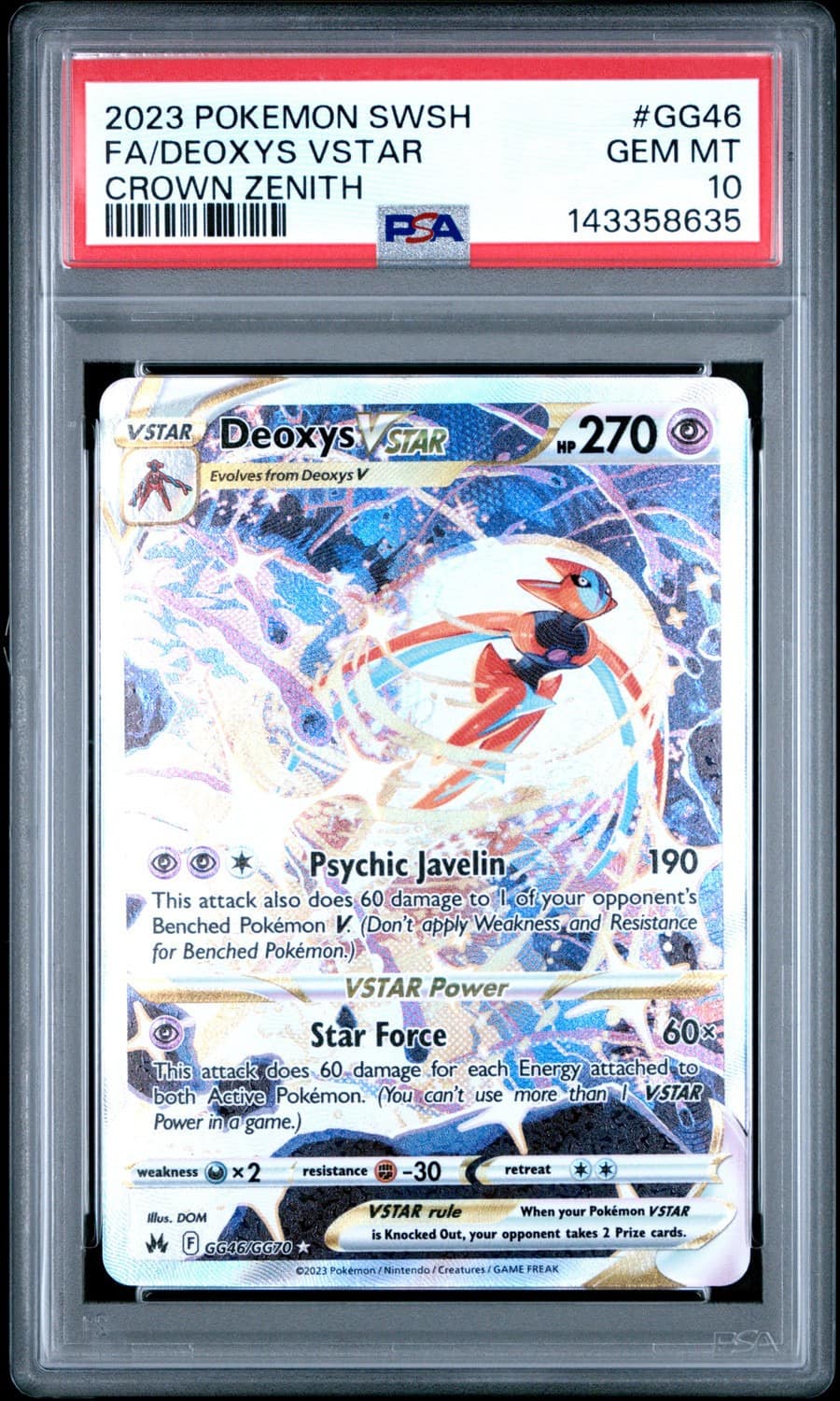 Deoxys Vstar