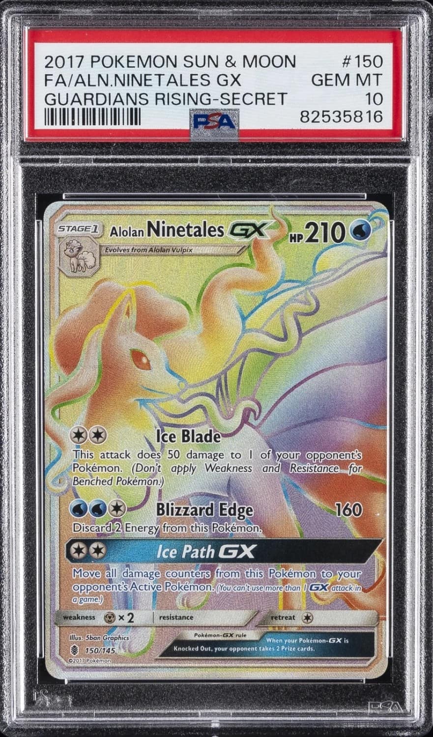 Alolan Ninetales Gx