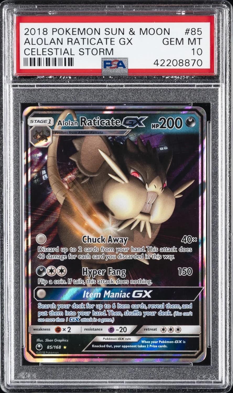Alolan Raticate Gx