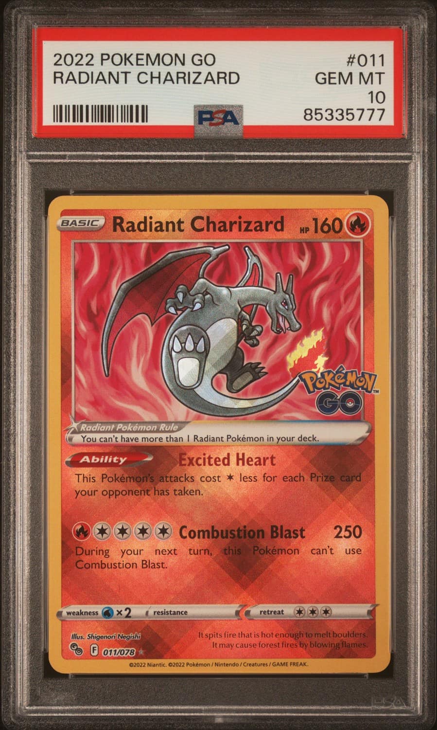 Radiant Charizard