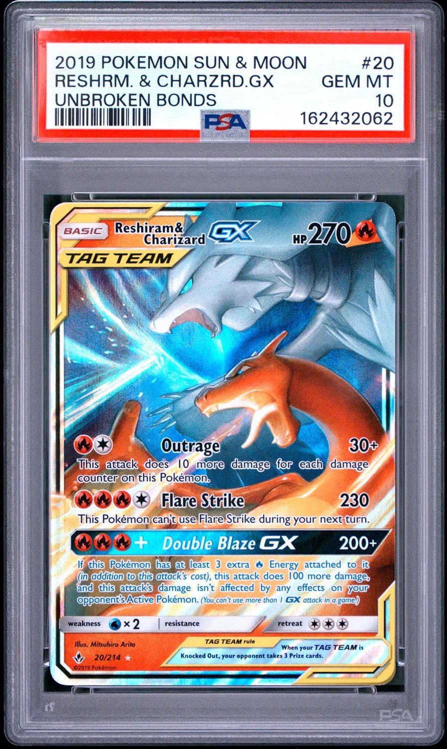 Reshiram & Charizard Gx