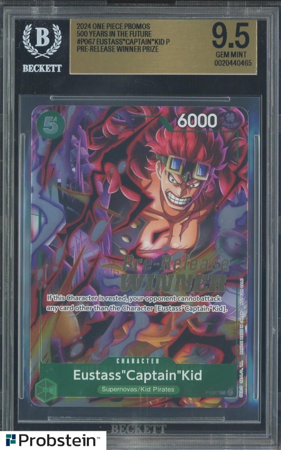 Eustass "captain" Kid