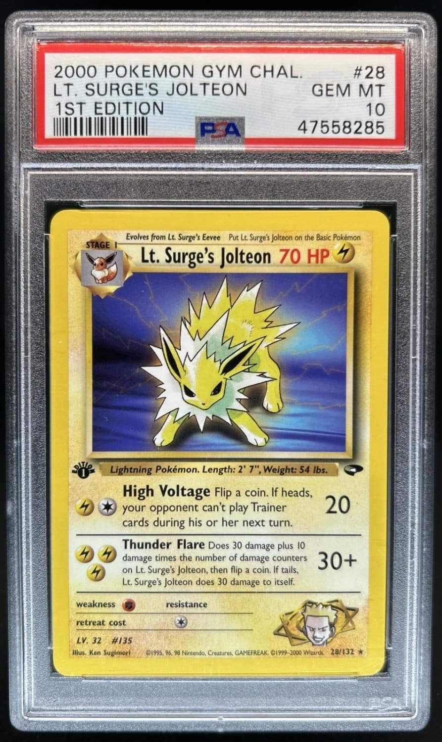 Lt. Surge'S Jolteon
