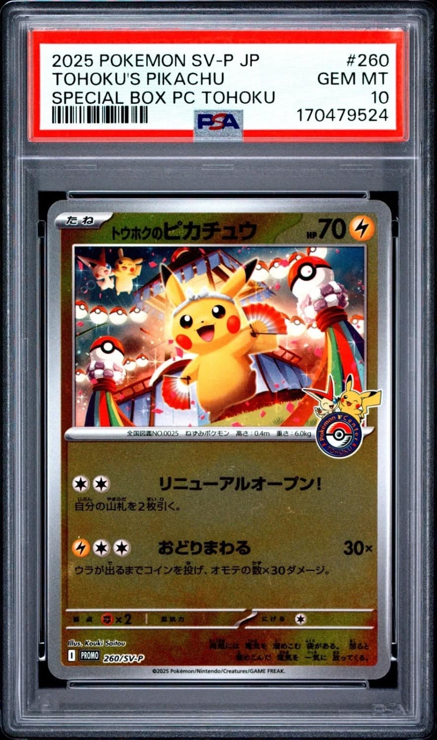 Tohoku'S Pikachu