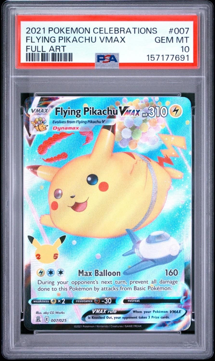 Flying Pikachu Vmax
