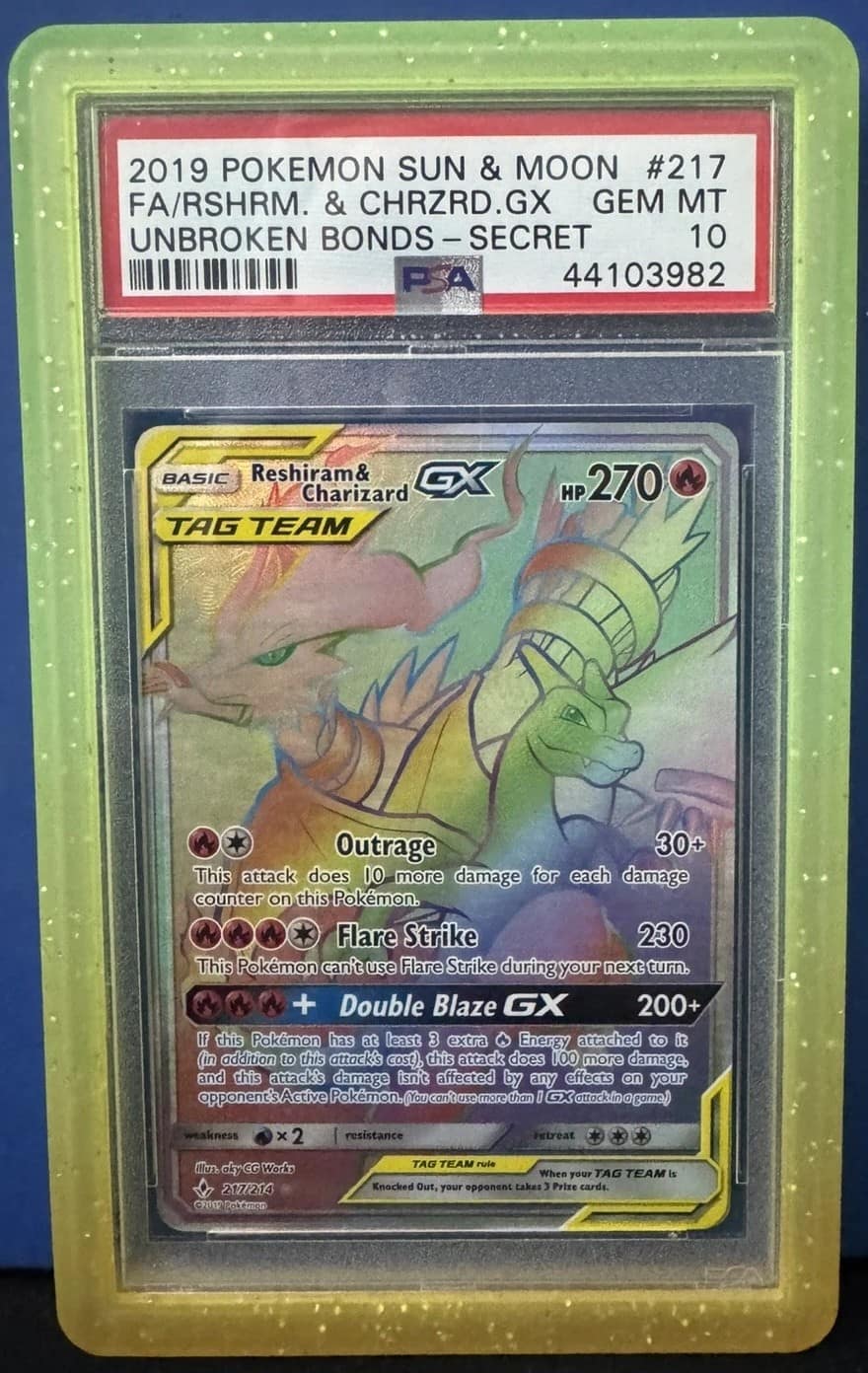 Reshiram & Charizard Gx