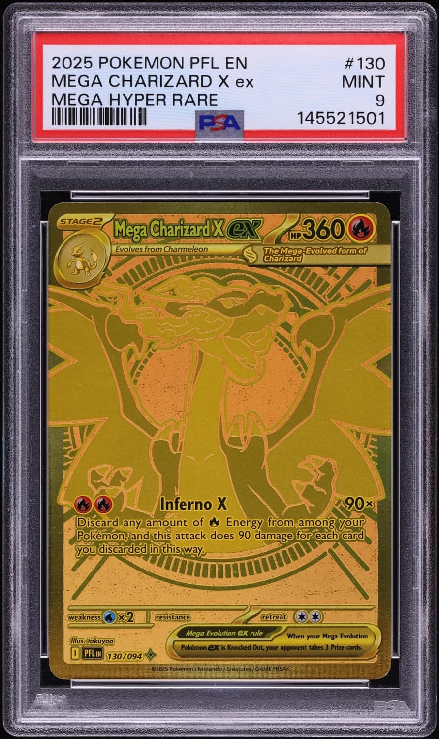 Mega Charizard X Ex