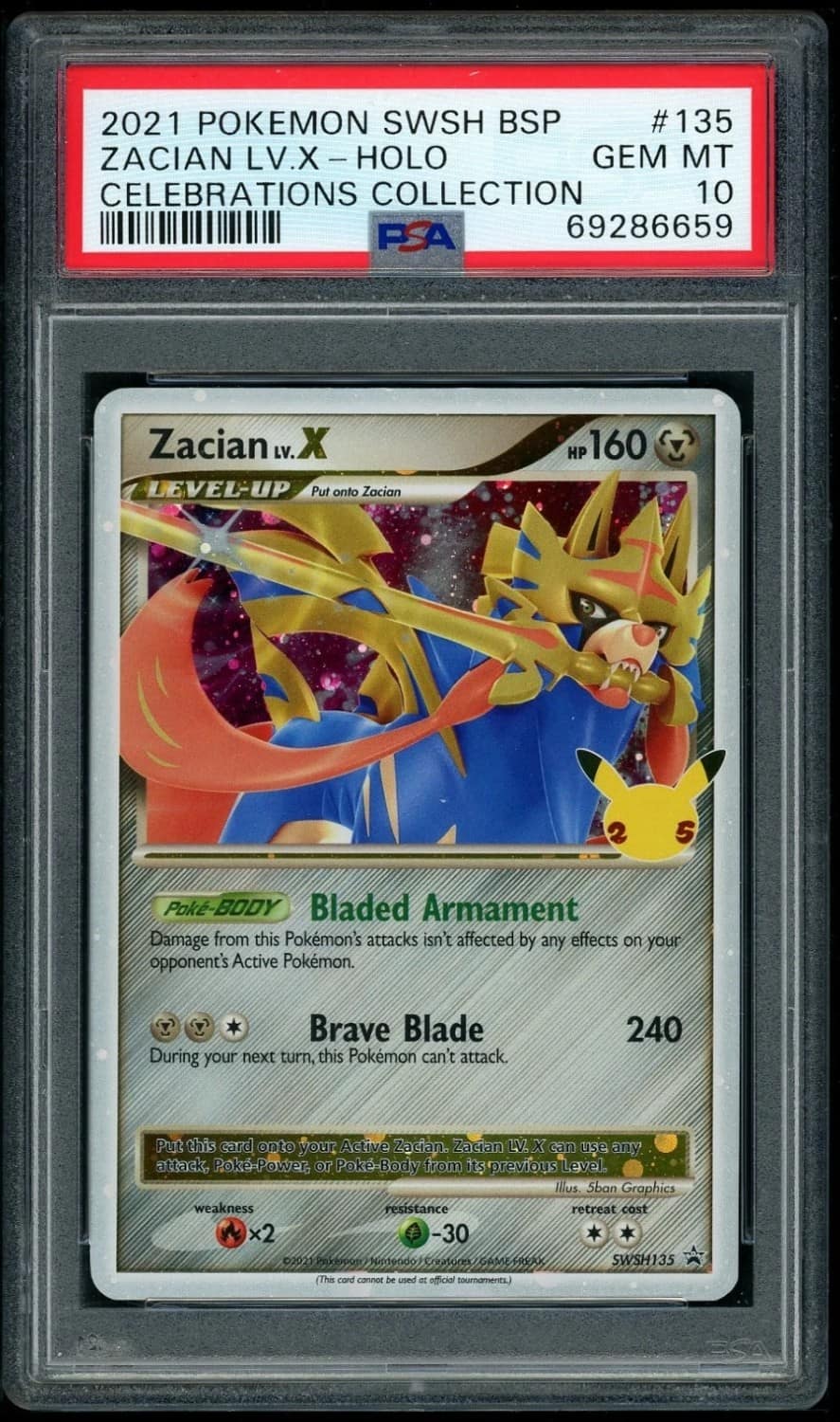 Zacian Lv.x