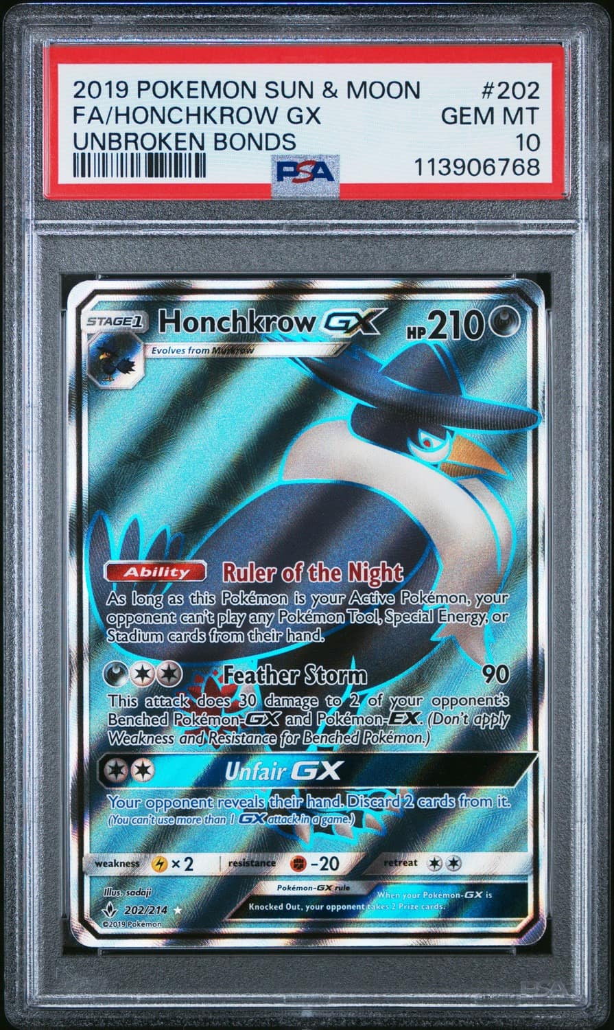 Honchkrow Gx