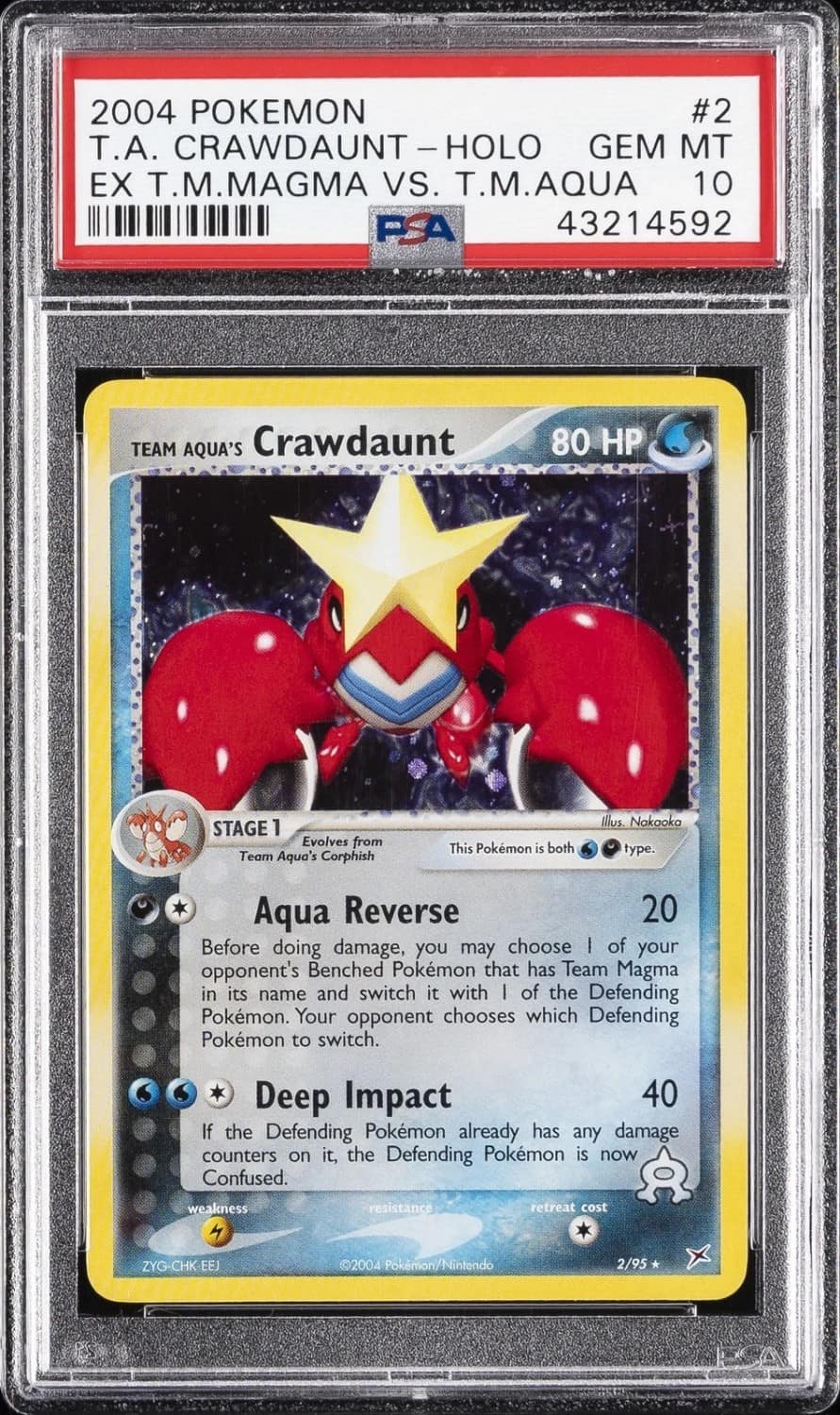 Aqua'S Crawdaunt
