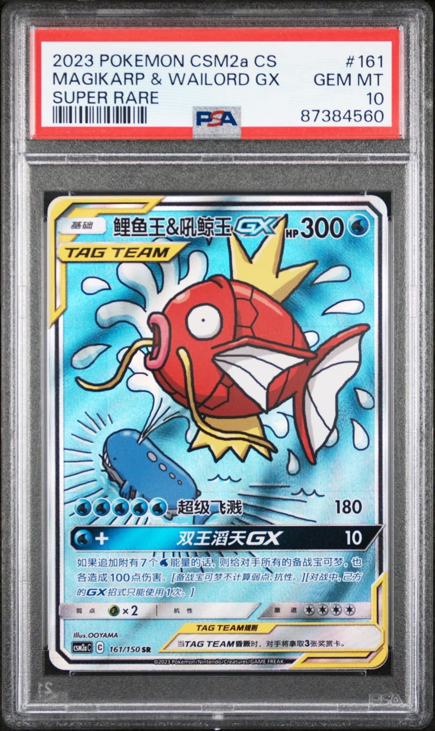 Magikarp & Wailord Gx
