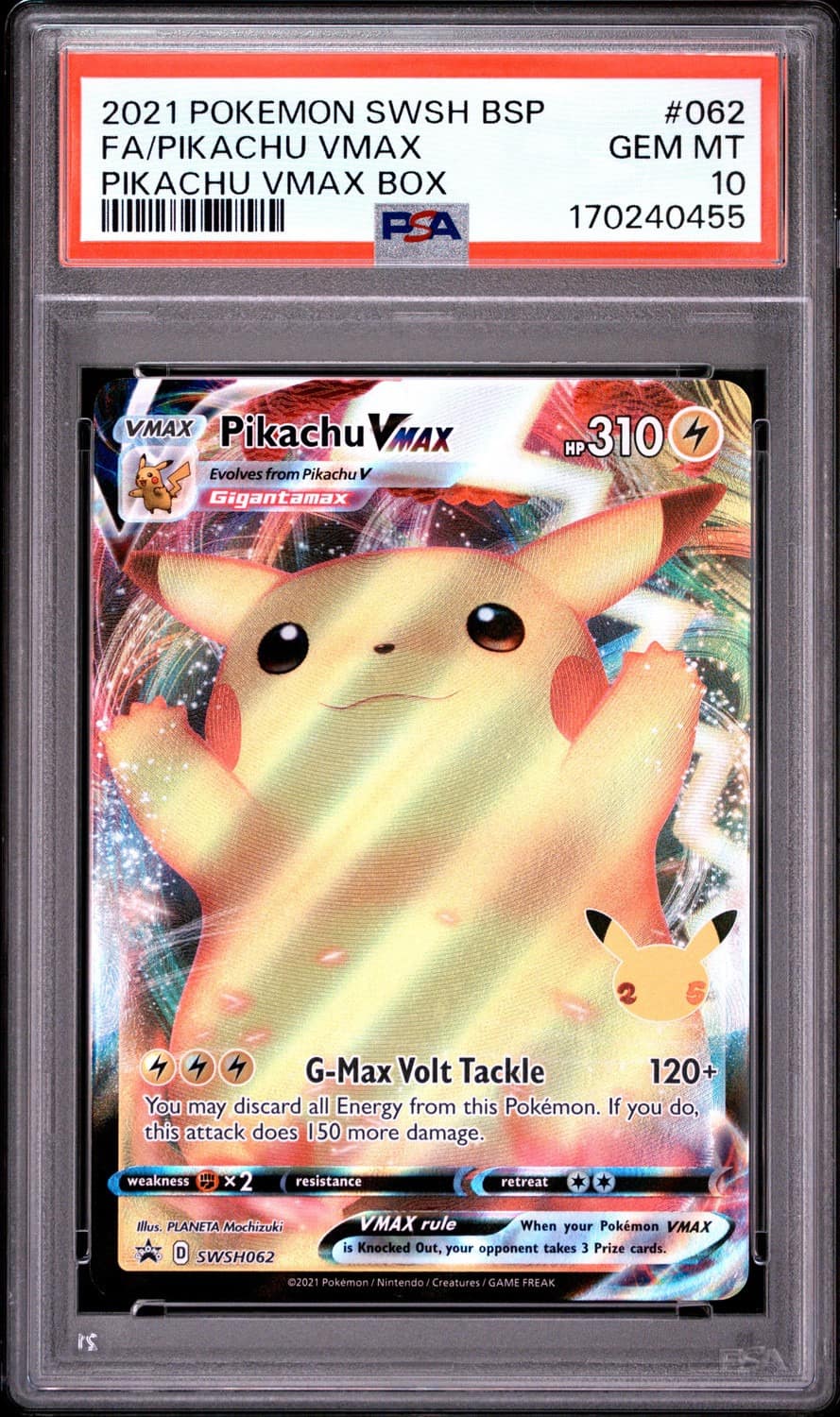 Pikachu Vmax