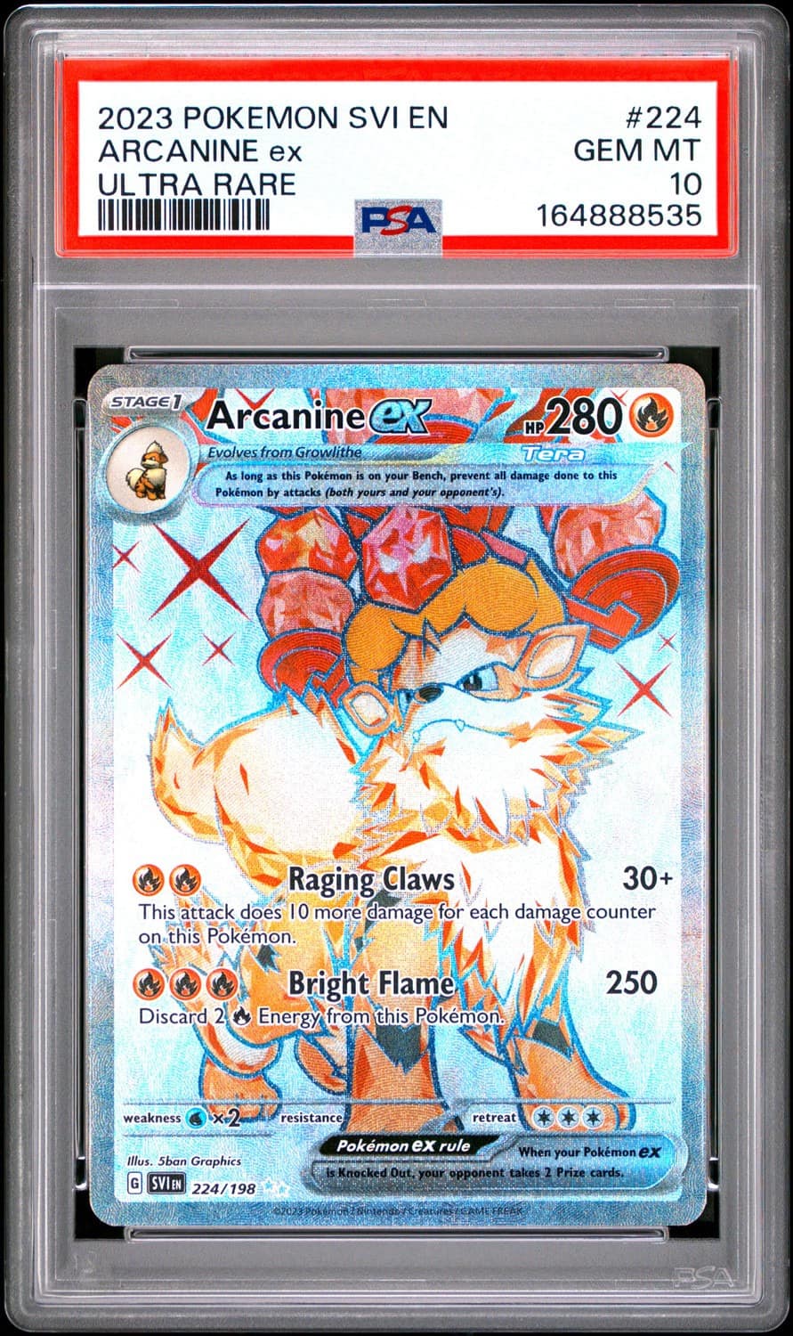 Arcanine Ex