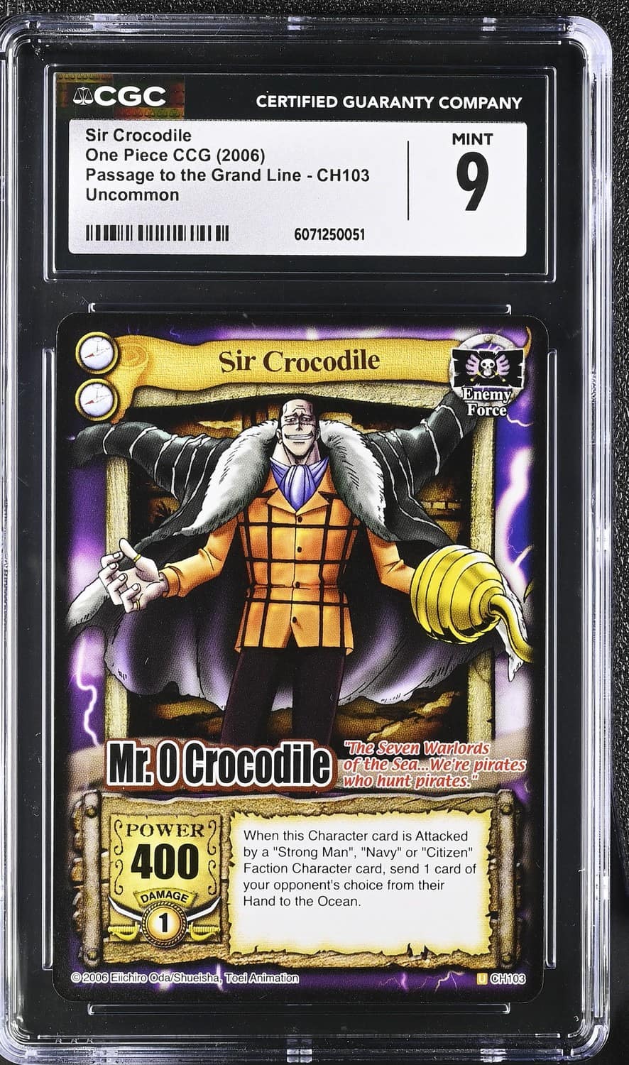 Sir Crocodile