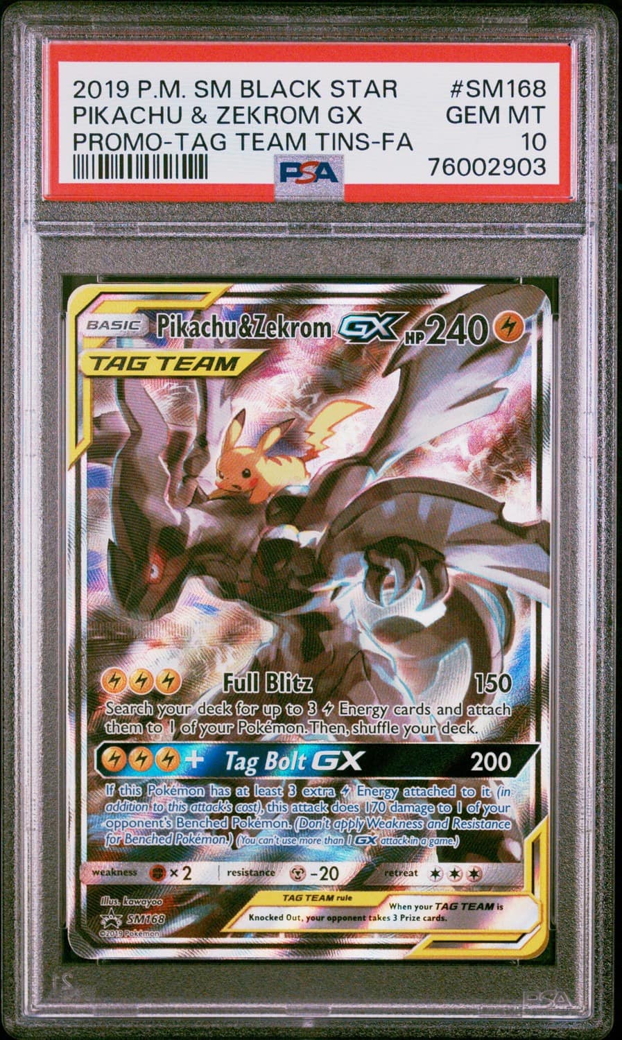 Pikachu & Zekrom Gx