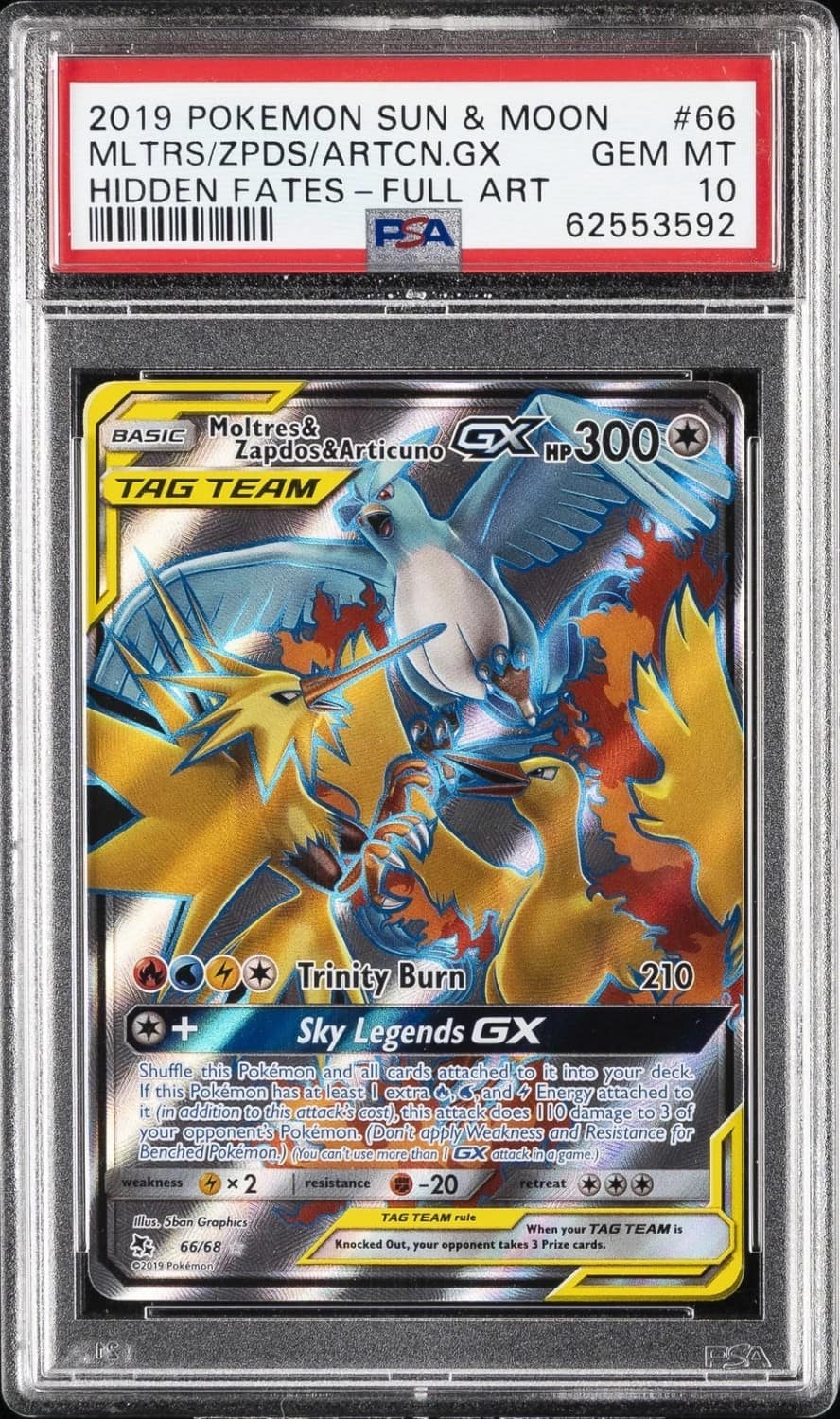 Moltres & Zapdos & Articuno Gx