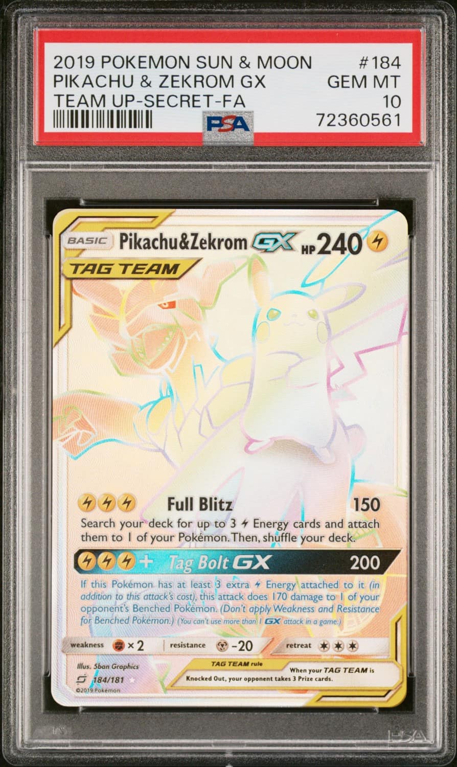 Pikachu & Zekrom Gx
