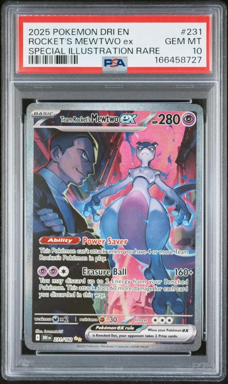 Rocket'S Mewtwo Ex
