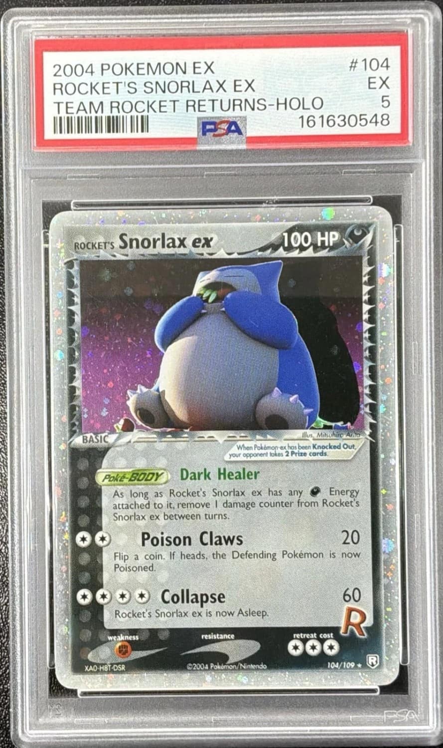 Rocket'S Snorlax Ex