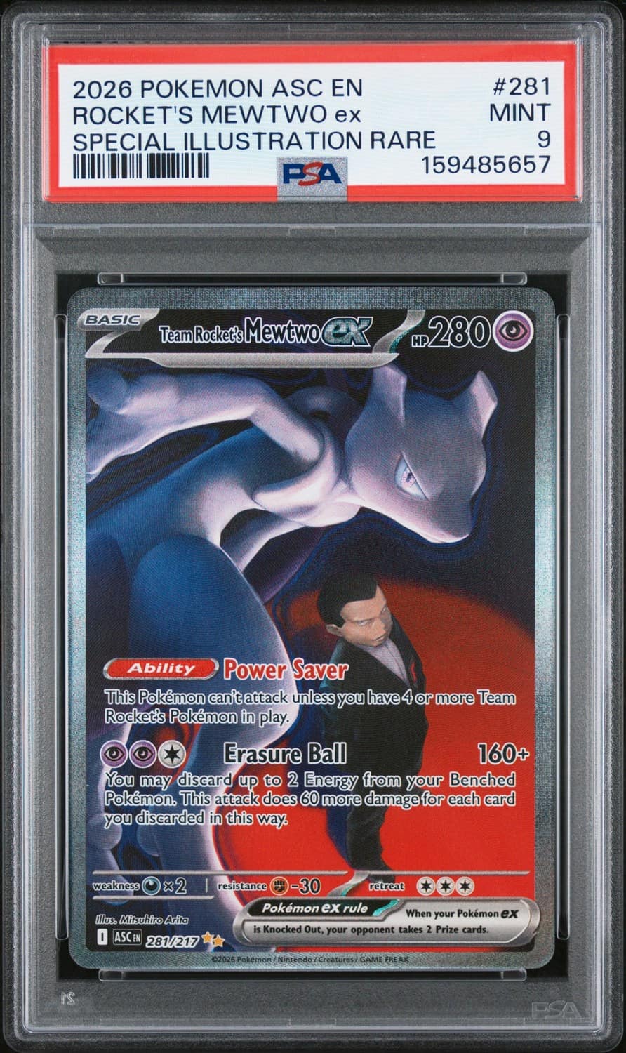 Rocket'S Mewtwo Ex