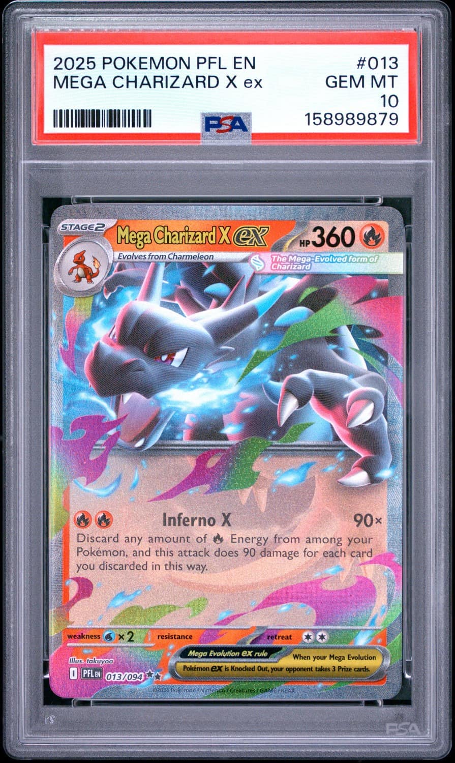 Mega Charizard X Ex