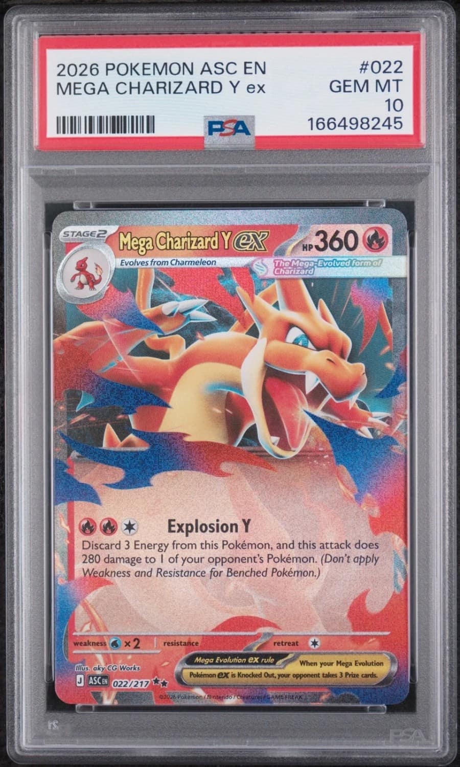Mega Charizard Y Ex
