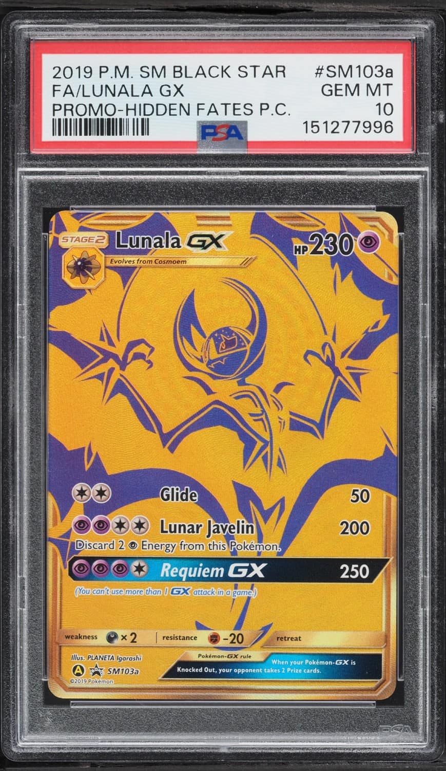 Lunala Gx