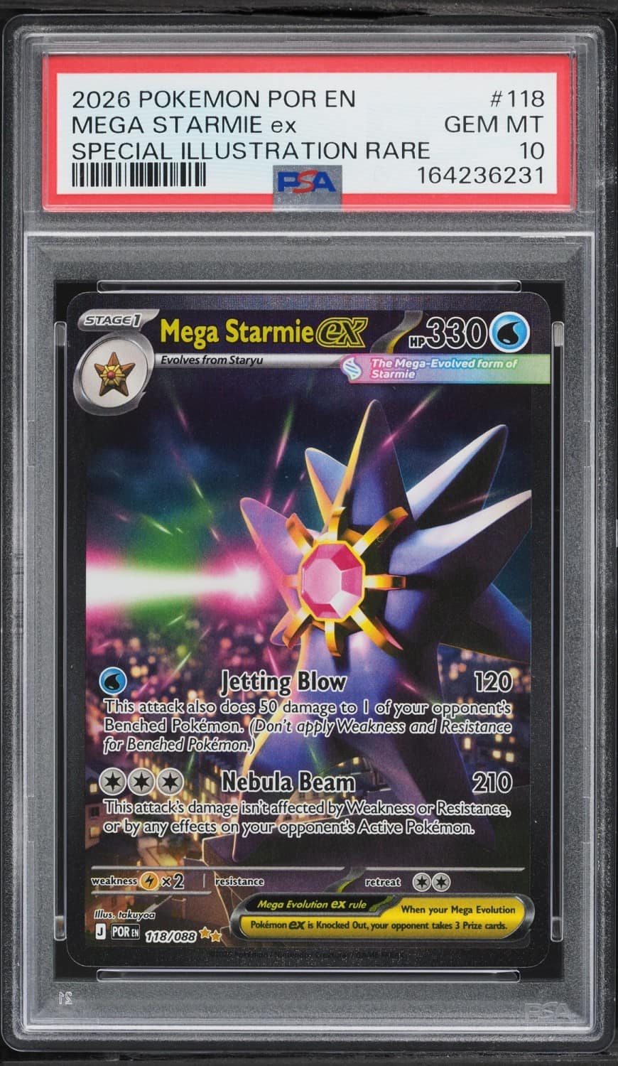 Mega Starmie Ex