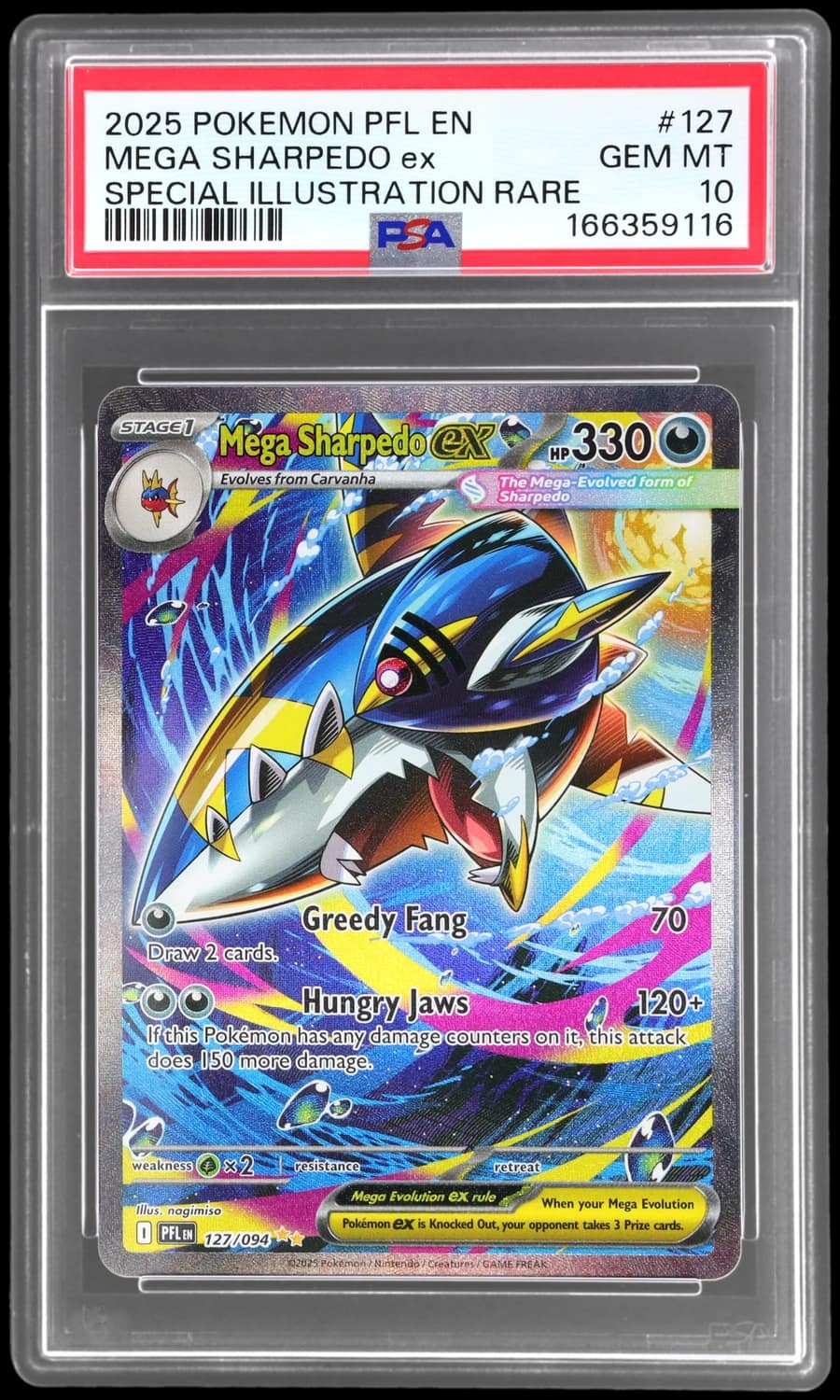 Mega Sharpedo Ex