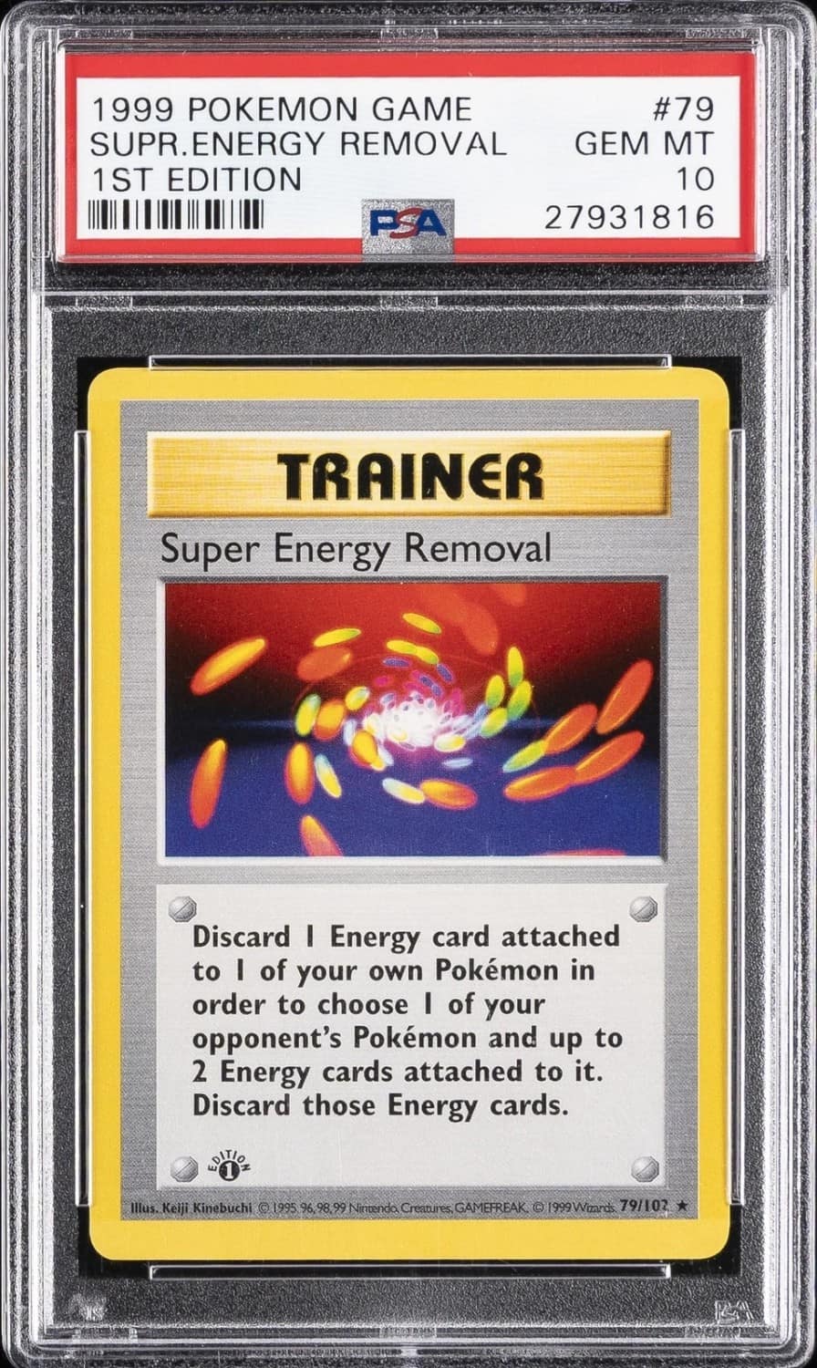 Super Energy Removal