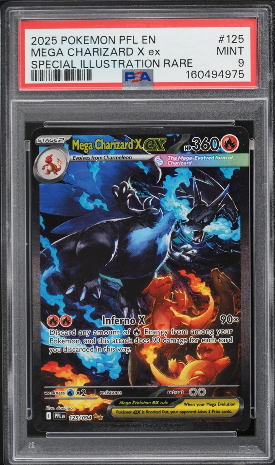 Mega Charizard X Ex