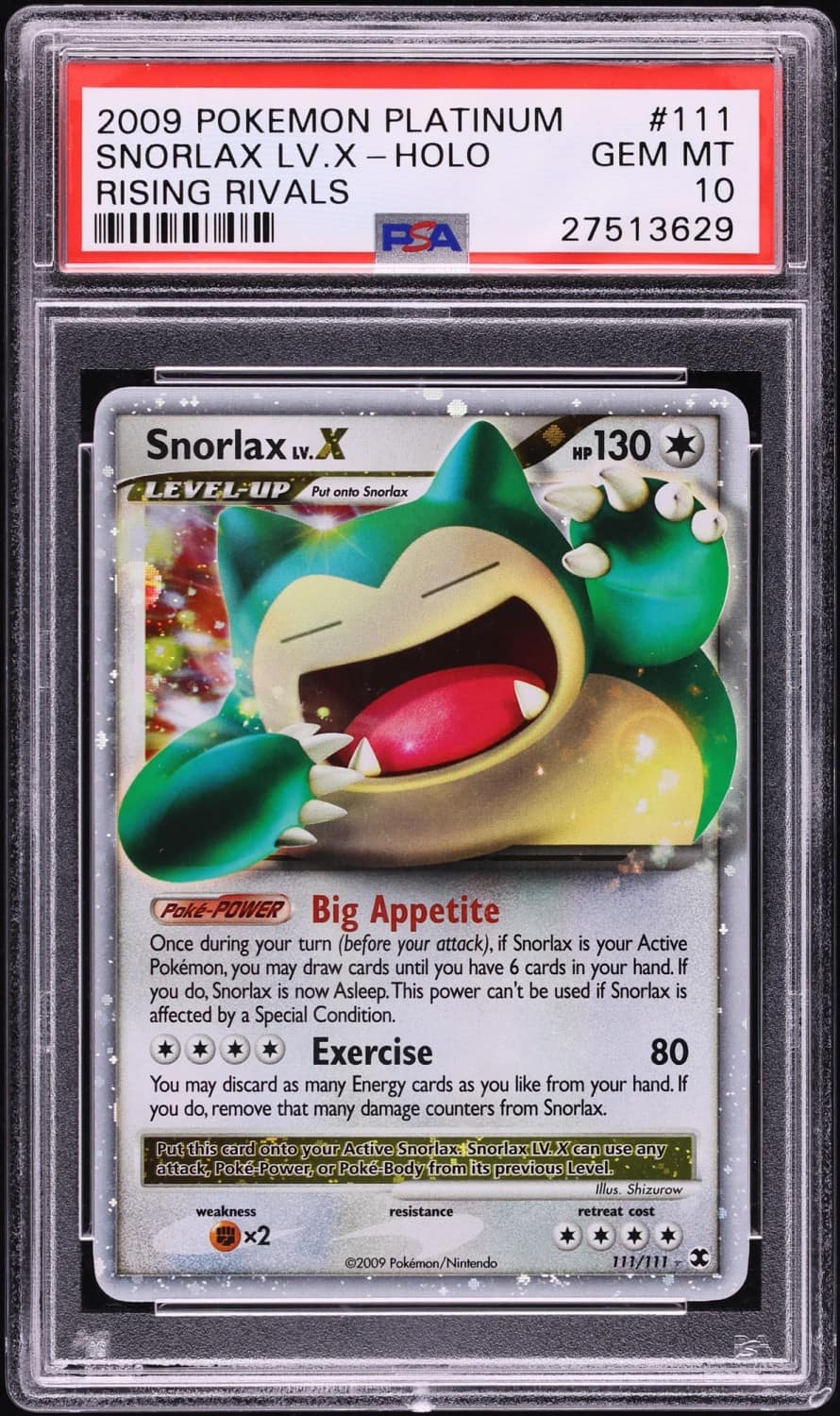 Snorlax Lv X