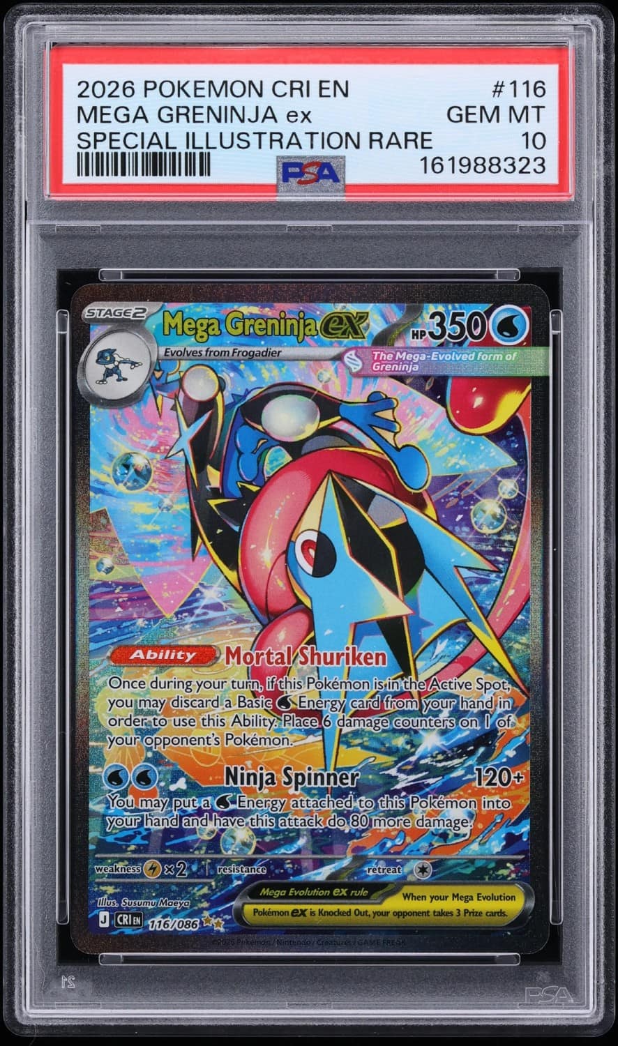 Mega Greninja Ex