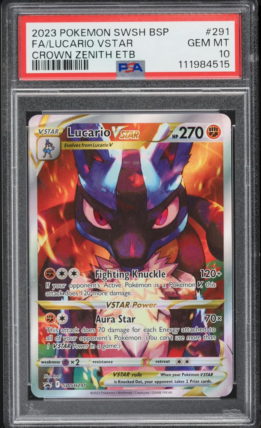 Lucario Vstar