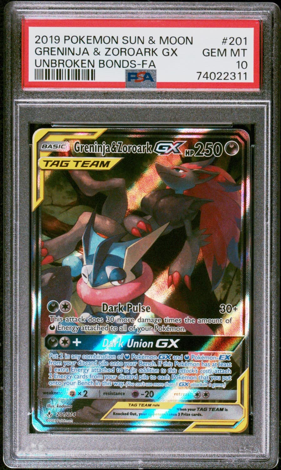 Greninja & Zoroark Gx