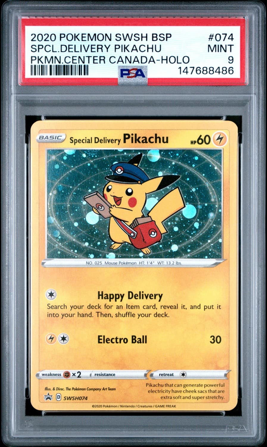 Special Delivery Pikachu