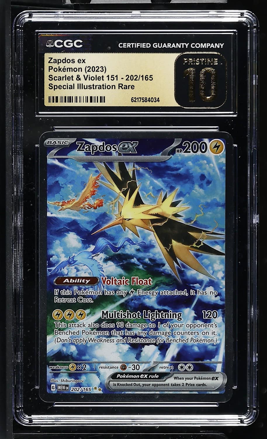 Zapdos Ex