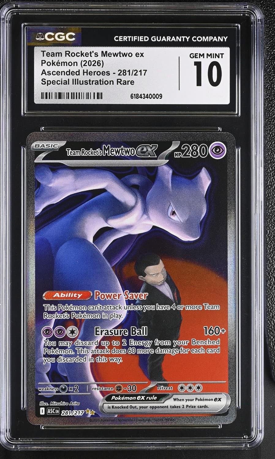 Rocket'S Mewtwo Ex