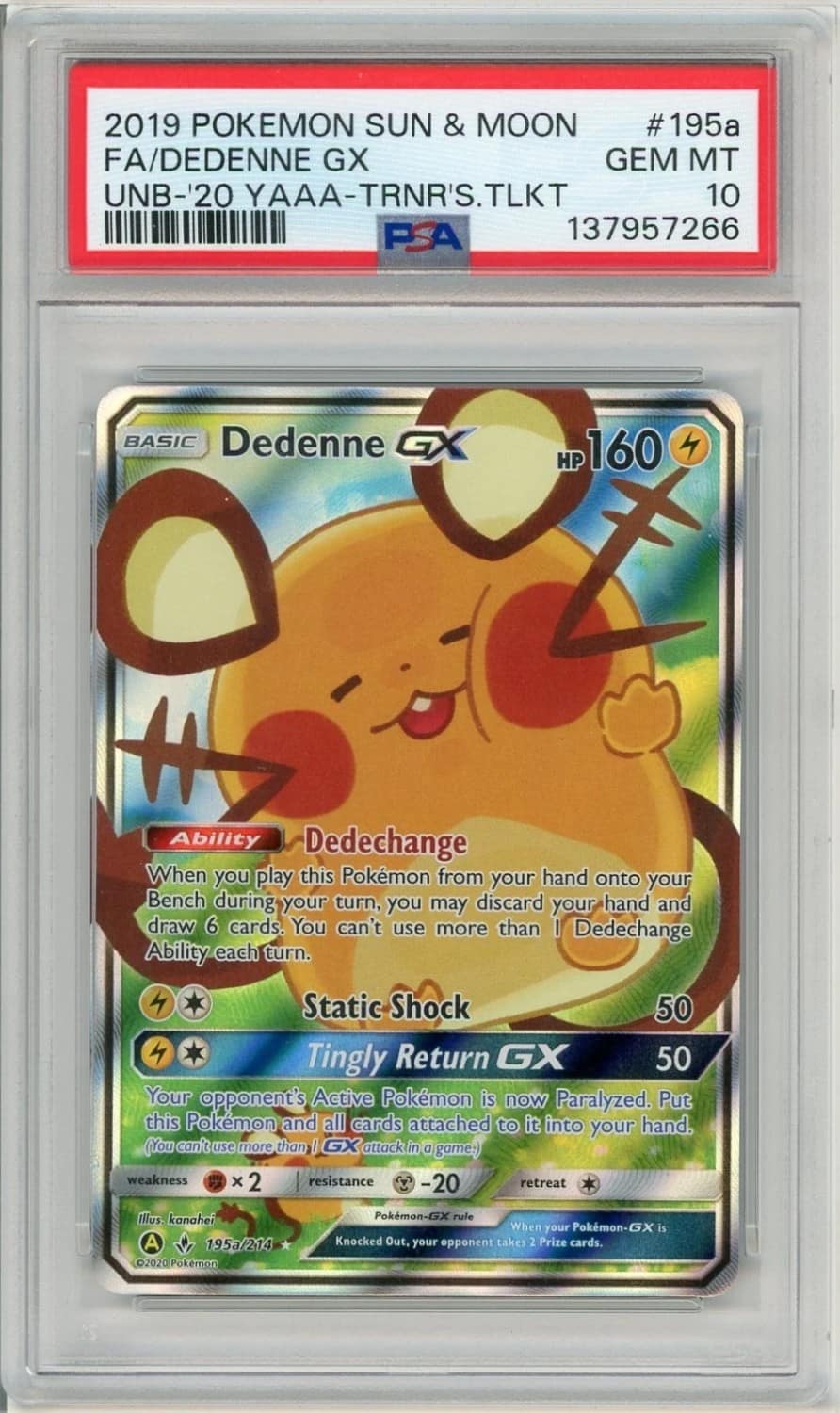 Dedenne Gx