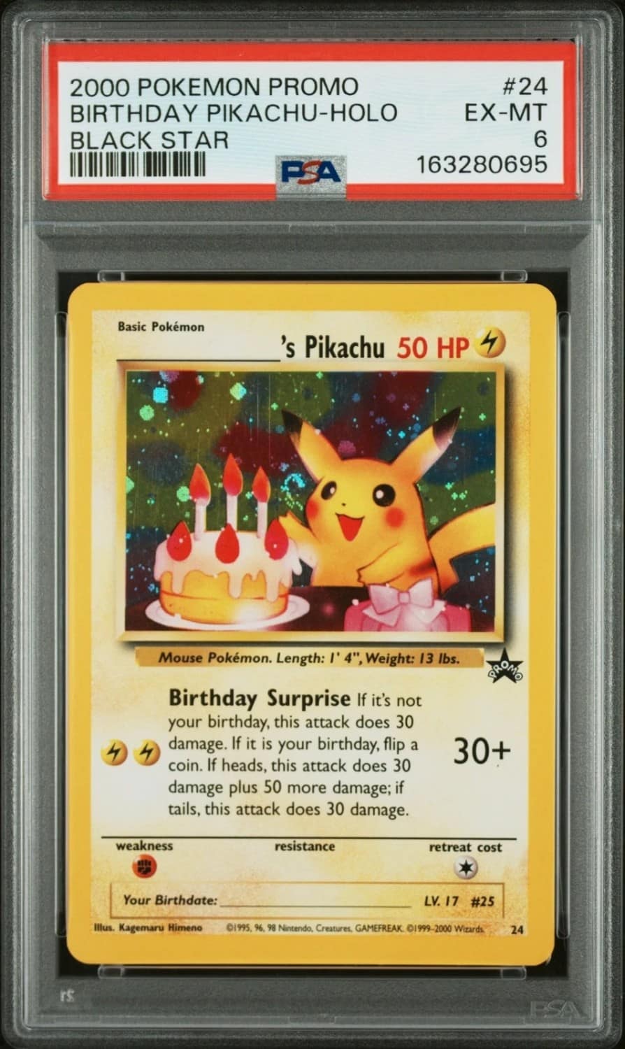 Birthday Pikachu
