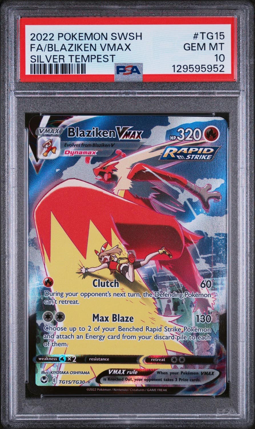 Blaziken Vmax
