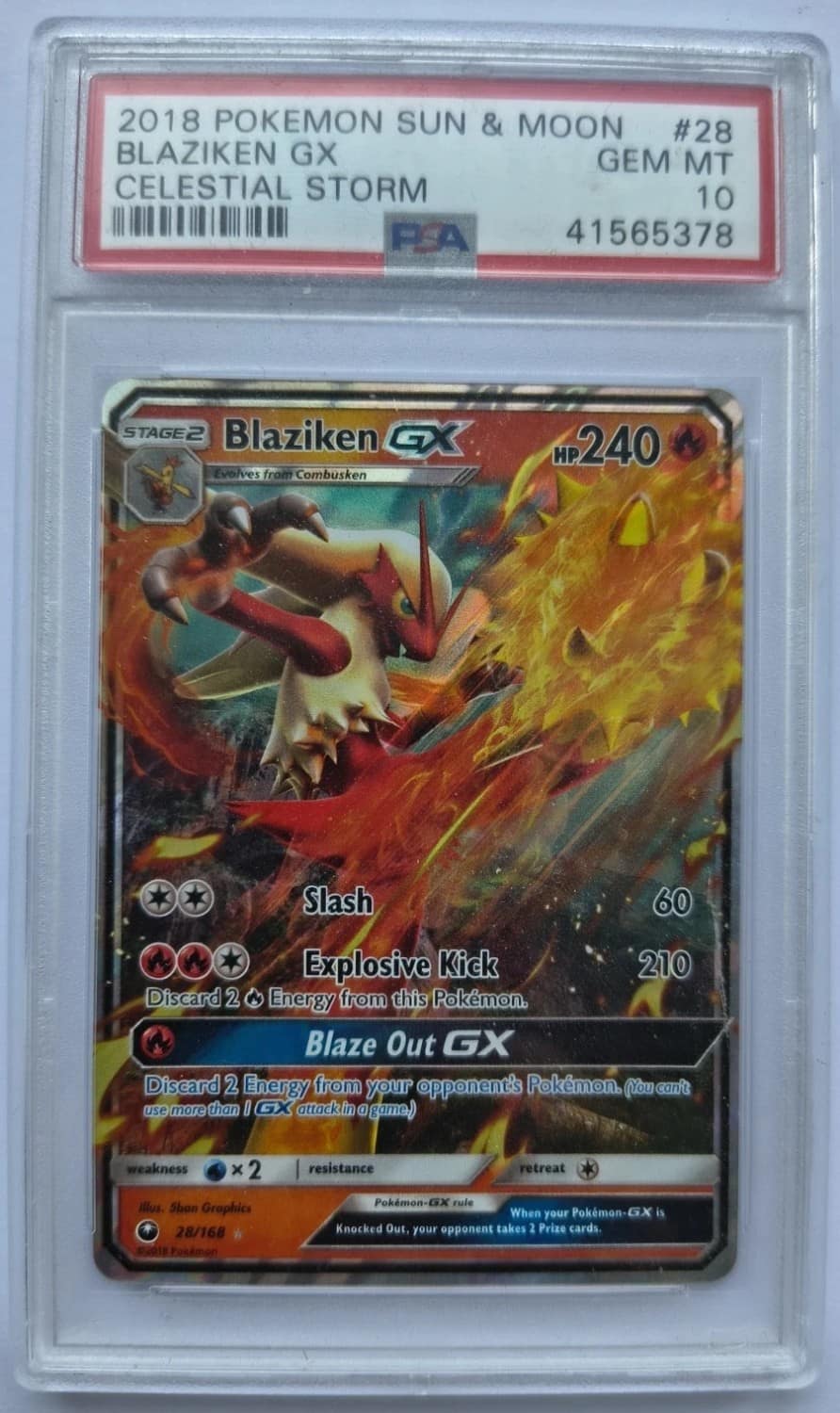 Blaziken Gx