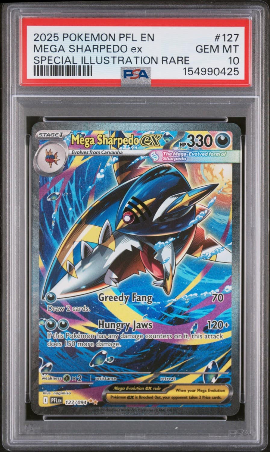 Mega Sharpedo Ex