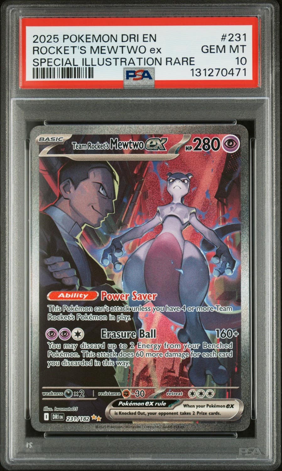 Rocket'S Mewtwo Ex
