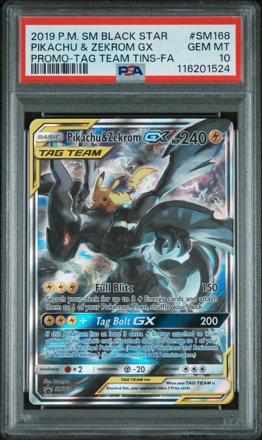 Pikachu & Zekrom Gx